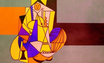Odaliscas (Mujeres de Argel) yuxtaposición y deconstrucción de Pablo Picasso_8746884467_l