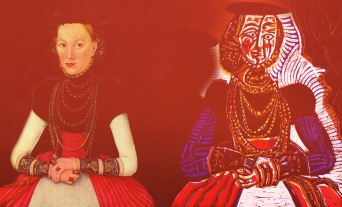 Representación de Dama de la Nobleza, de Lucas Cranach el_8747891966_l